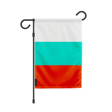 Drapeau de jardin bulgarie en polyester - pixelforma
