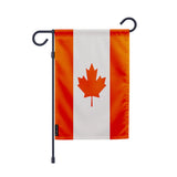 Drapeau de jardin canada polyester résistant horizontal