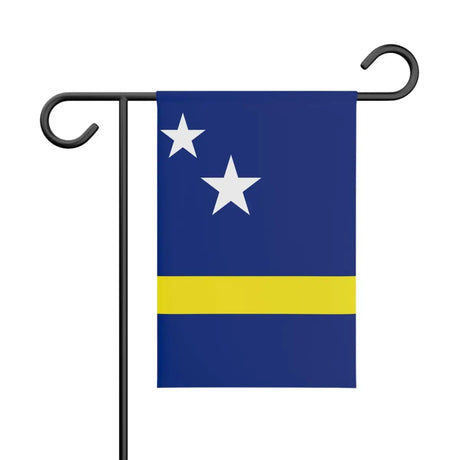 Drapeau de jardin curaçao en polyester - pixelforma
