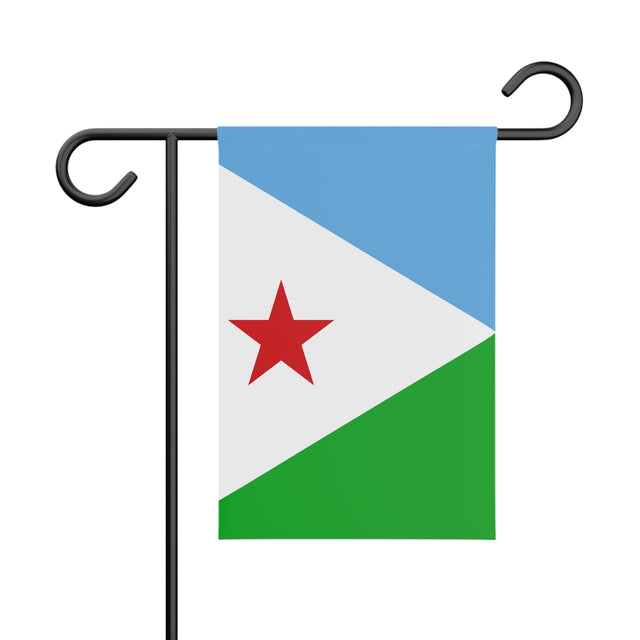 Djibouti Garden Flag - Pixelforma