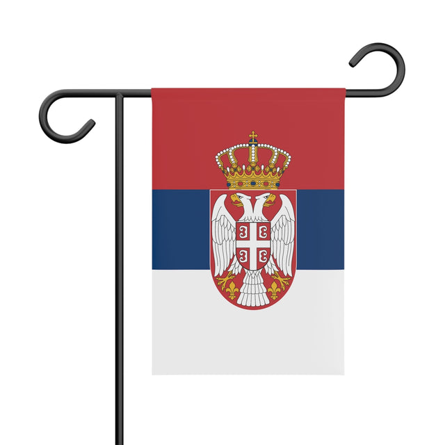 Garden Flag of Serbia - Pixelforma