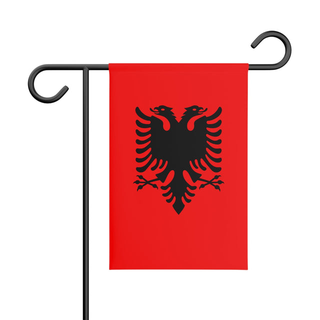 Albania Garden Flag - Pixelforma