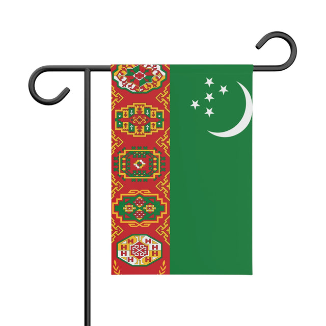 Turkmenistan Garden Flag - Pixelforma
