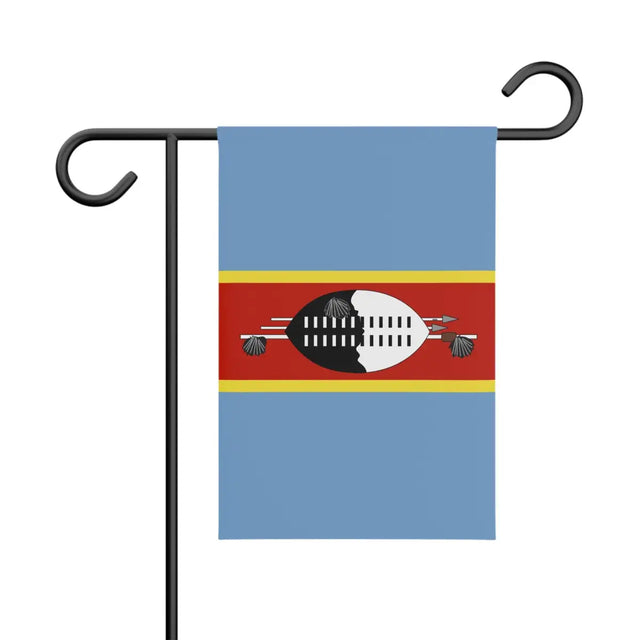Drapeau de jardin eswatini en polyester - pixelforma