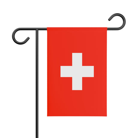 Garden Flag and Coat of Arms of Switzerland - Pixelforma