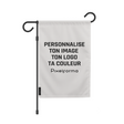Drapeau de jardin france polyester personnalisation totale