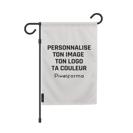 Drapeau de jardin france polyester personnalisation totale