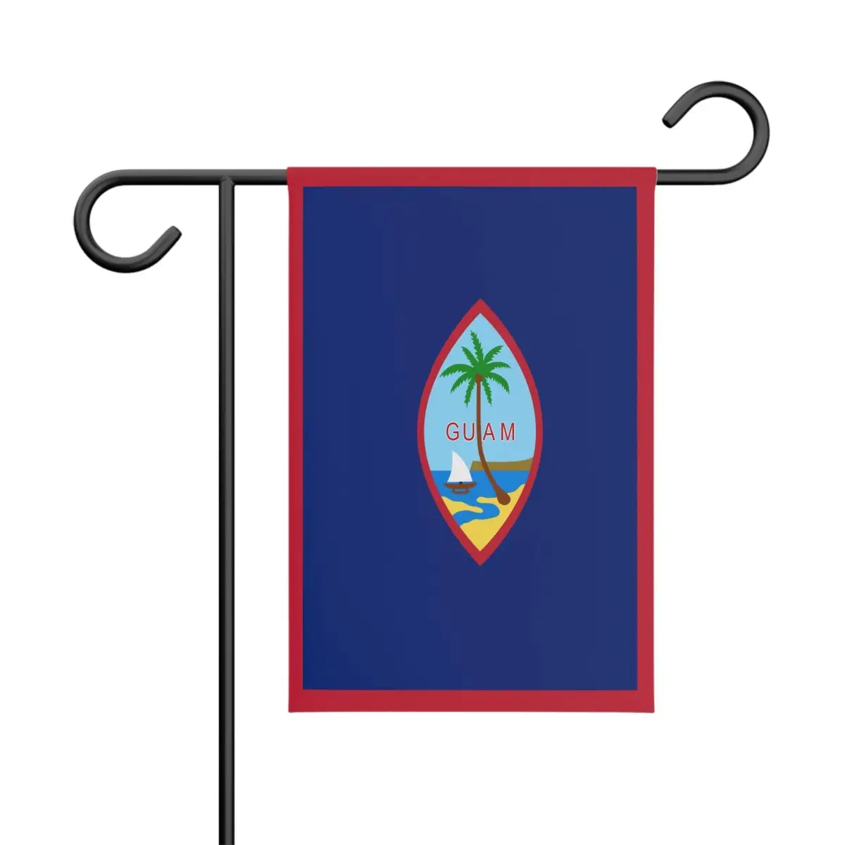 Drapeau de jardin guam en polyester - pixelforma