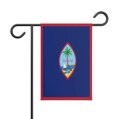 Drapeau de jardin guam en polyester - pixelforma