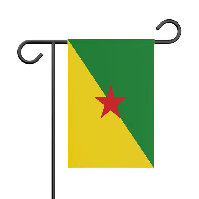 Drapeau de Jardin Guyane en Polyester - Pixelforma 