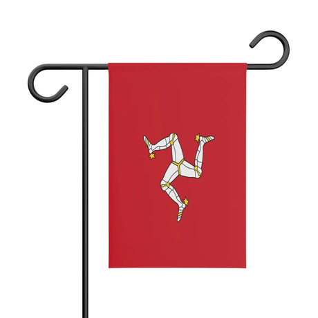 Drapeau de jardin île de man en polyester - pixelforma