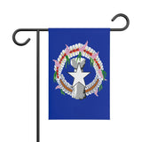 Drapeau de jardin îles mariannes du nord en polyester - pixelforma