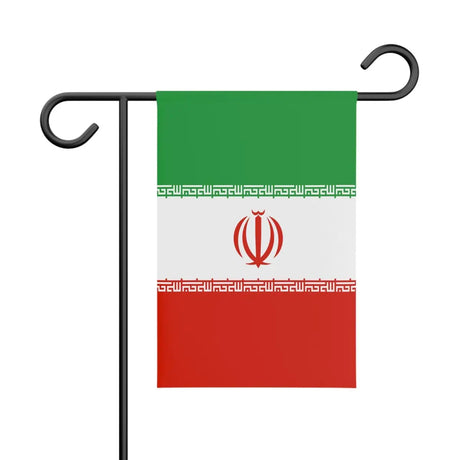 Drapeau de jardin iran en polyester - pixelforma