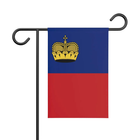 Drapeau de jardin liechtenstein en polyester - pixelforma