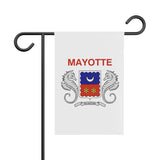 Drapeau de jardin mayotte en polyester - pixelforma