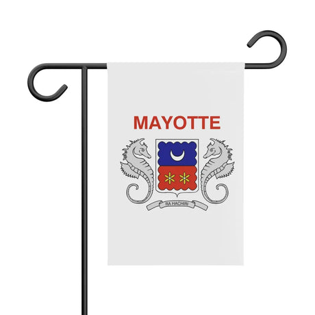 Drapeau de jardin mayotte en polyester - pixelforma