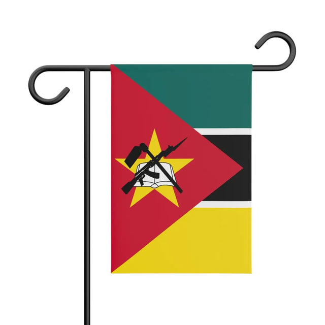 Drapeau de Jardin Mozambique en Polyester - Pixelforma 