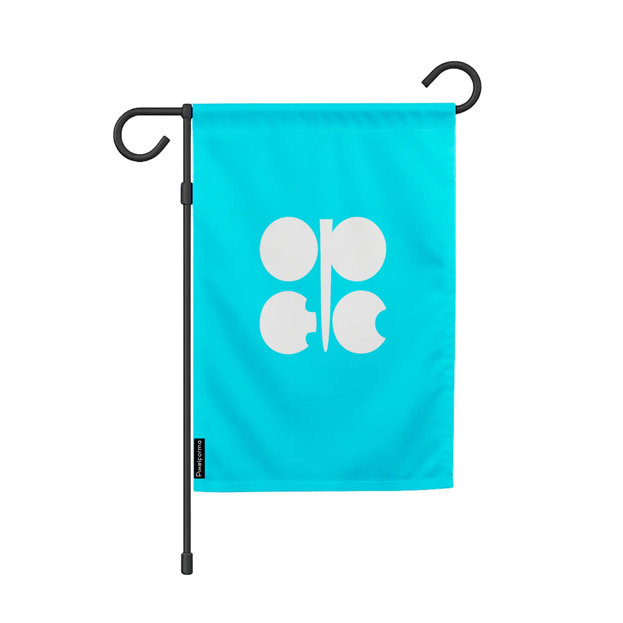 Drapeau de jardin opep en polyester résistant horizontal