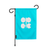 Drapeau de jardin opep en polyester résistant horizontal