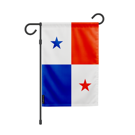 Drapeau de jardin panama en polyester - pixelforma