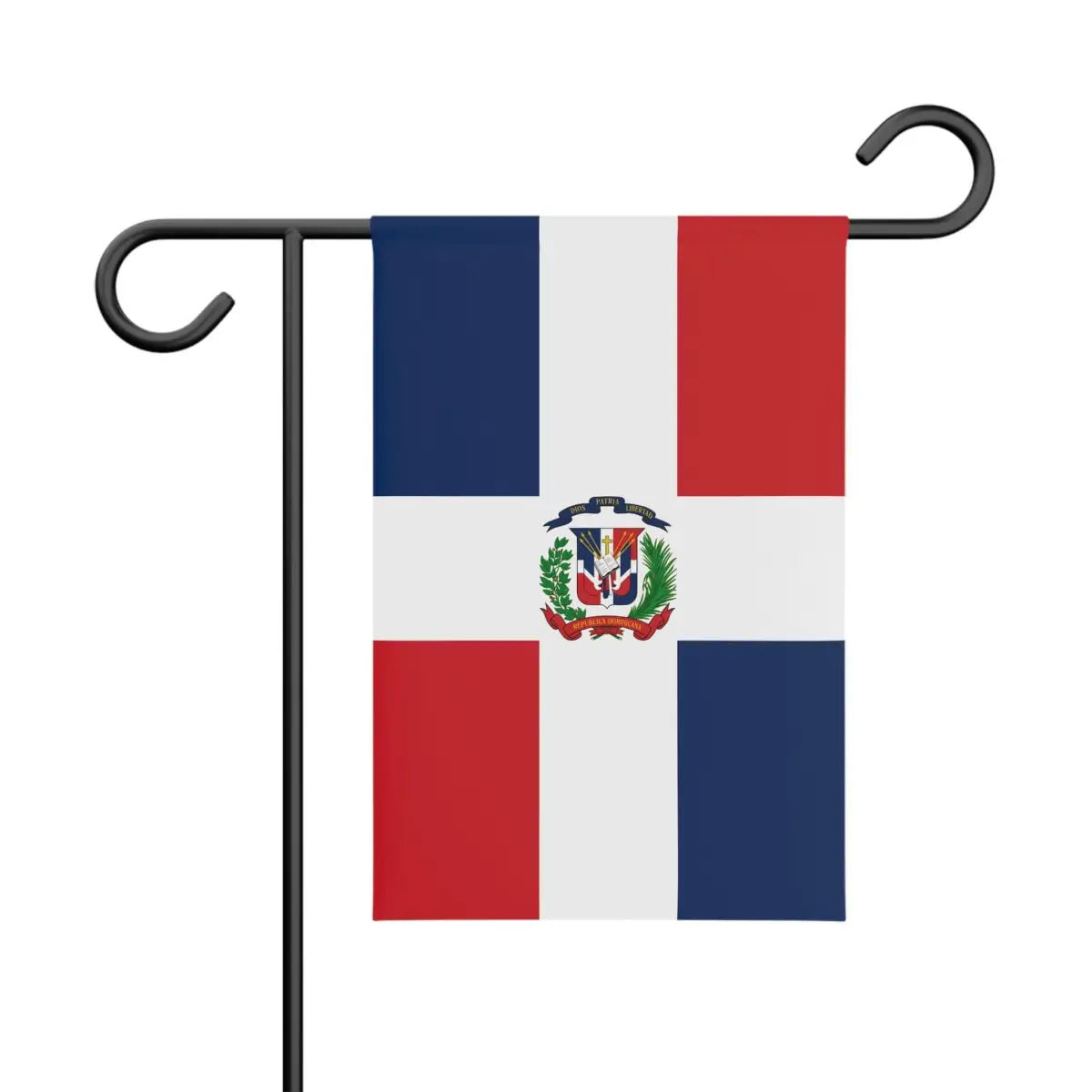 Drapeau de Jardin République dominicaine en Polyester - Pixelforma 