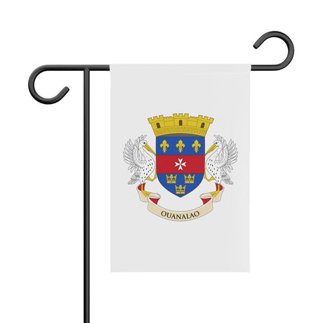 Drapeau de jardin saint-barthélemy en polyester - pixelforma