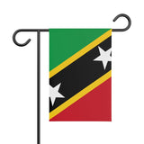 Drapeau de jardin saint-christophe-et-niévès en polyester - pixelforma