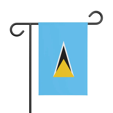 Drapeau de jardin sainte-lucie en polyester - pixelforma