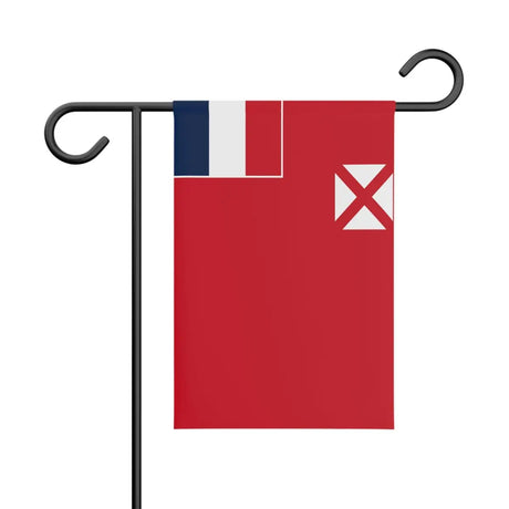 Drapeau de jardin wallis-et-futuna en polyester - pixelforma