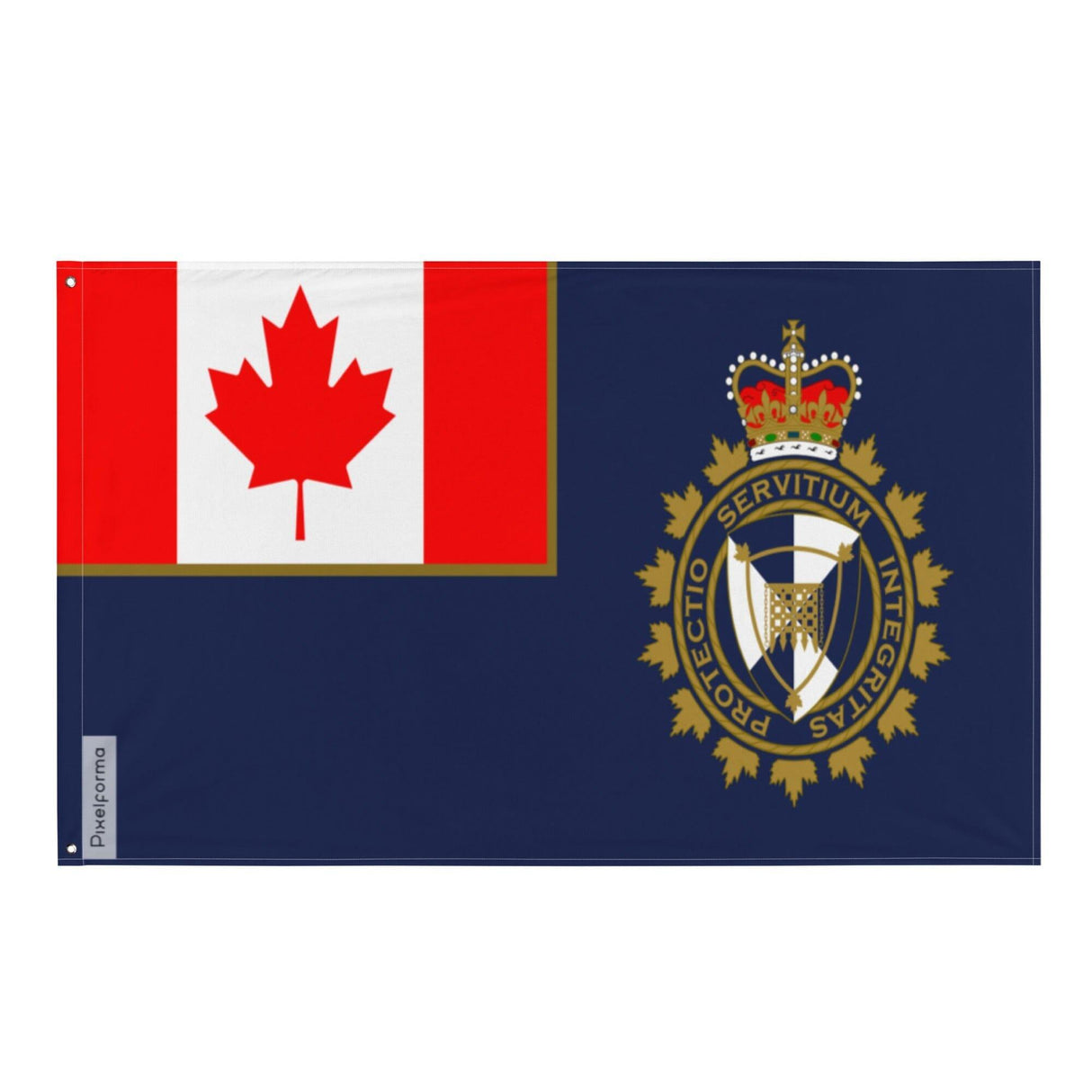 Drapeau de l'Agence des services frontaliers du Canada en plusieurs tailles 100 % polyester Imprimer avec Double ourlet - Pixelforma