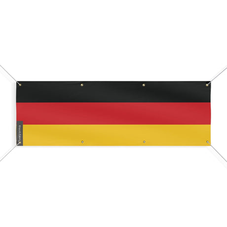 Drapeau de l'Allemagne 8 Oeillets en plusieurs tailles - Pixelforma