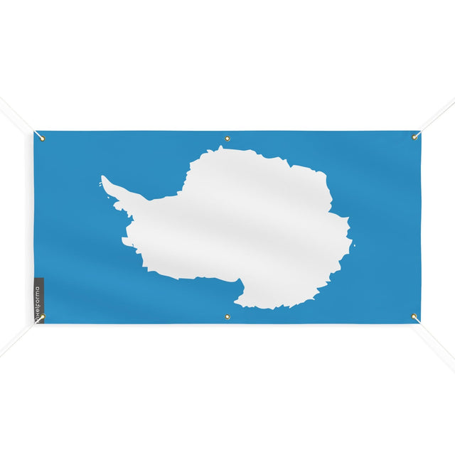 Drapeau de l'Antarctique 6 Oeillets en plusieurs tailles - Pixelforma