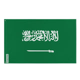 Drapeau de l'Arabie saoudite en plusieurs tailles 100 % polyester Imprimer avec Double ourlet - Pixelforma