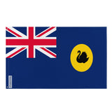 Drapeau de l'Australie-Occidentale en plusieurs tailles 100 % polyester Imprimer avec Double ourlet - Pixelforma