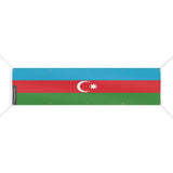 Bandera de Azerbaiyán 10 ojales en varios tamaños