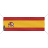 Drapeau de l'Espagne 8 Oeillets en plusieurs tailles - Pixelforma