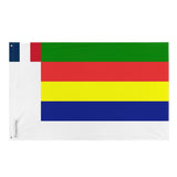 Drapeau de l'État des Druzes en plusieurs tailles 100 % polyester Imprimer avec Double ourlet - Pixelforma