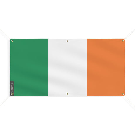 Drapeau de l'Irlande 6 Oeillets en plusieurs tailles - Pixelforma