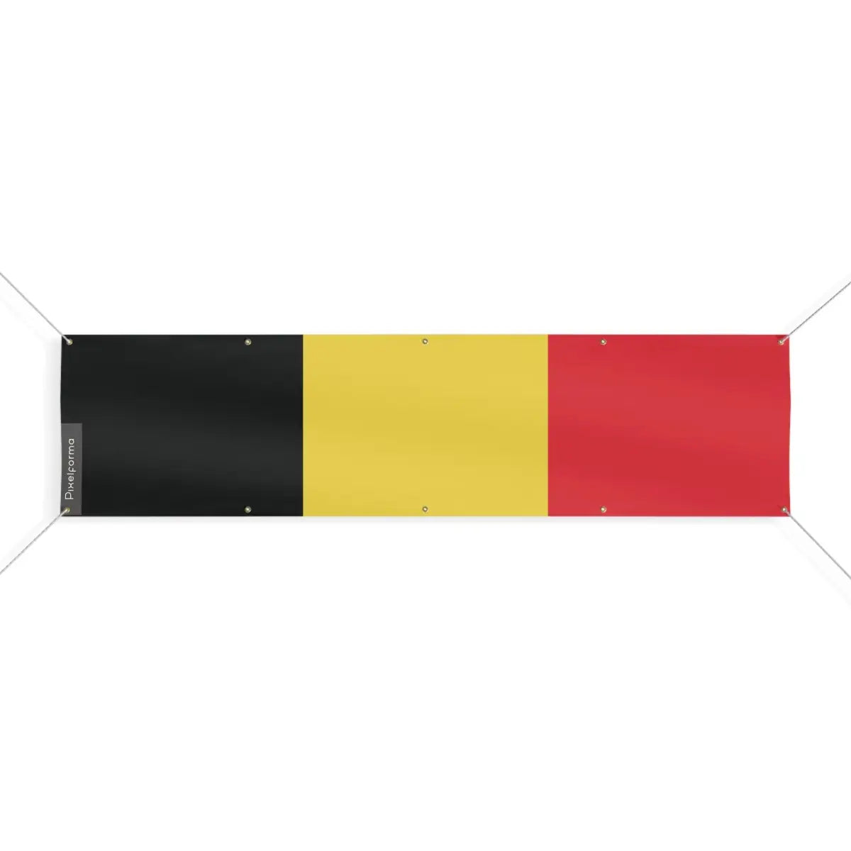 Drapeau de la Belgique 10 Oeillets en Plusieurs Tailles (XL) - Pixelforma 