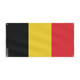 Drapeau de la Belgique 6 Oeillets en plusieurs tailles - Pixelforma