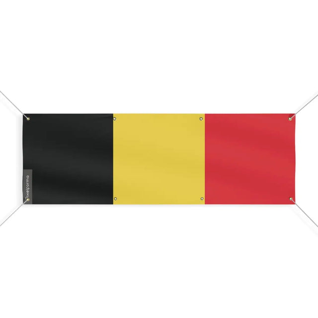 Drapeau de la Belgique 8 Oeillets en Plusieurs Tailles (L) - Pixelforma 