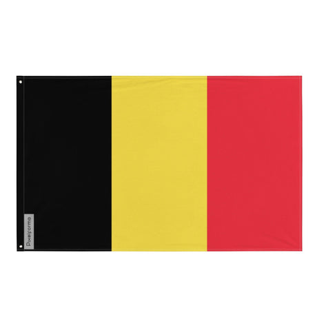 Drapeau de la Belgique en plusieurs tailles 100 % polyester Imprimer avec Double ourlet - Pixelforma