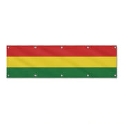 Drapeau de la Bolivie grand format XL en polyester avec dix œillets