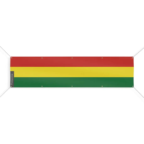 Drapeau de la Bolivie 10 Oeillets en Plusieurs Tailles (XL) - Pixelforma 