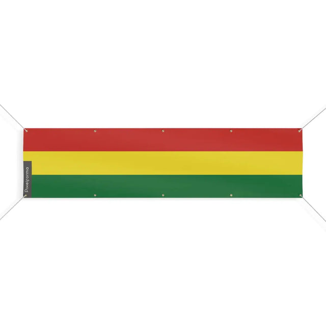 Drapeau de la Bolivie 10 Oeillets en Plusieurs Tailles (XL) - Pixelforma 