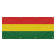 Drapeau bolivie polyester résistant 8 œillets extérieur