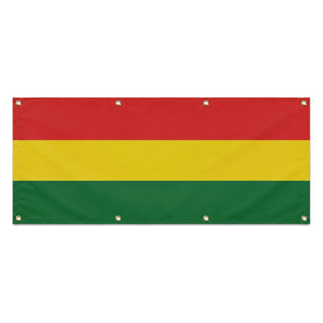 Drapeau bolivie polyester résistant 8 œillets extérieur