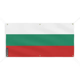 Drapeau de la Bulgarie 6 Oeillets en Plusieurs Tailles (M) - Pixelforma 