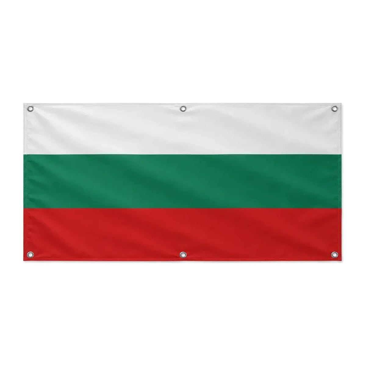 Drapeau bulgarie polyester résistant aux intempéries