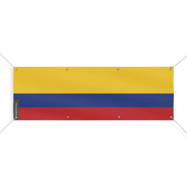 Drapeau de la Colombie 8 Oeillets en Plusieurs Tailles (L) - Pixelforma 